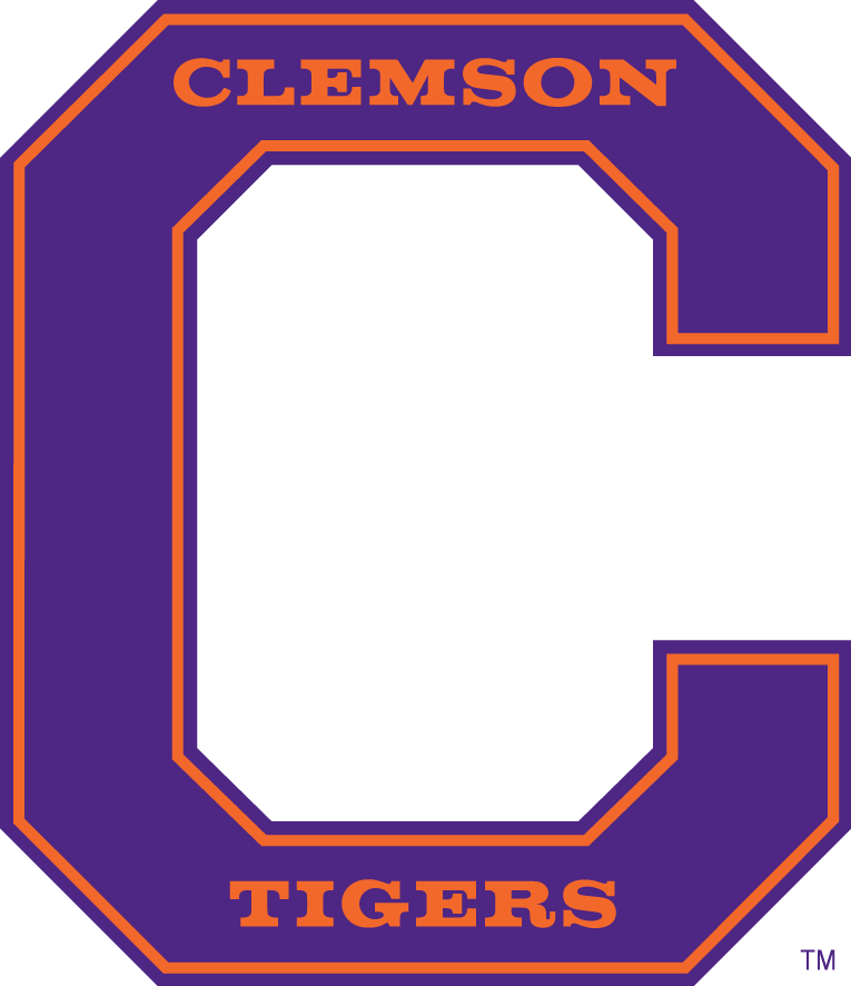 Clemson Tigers 1951-1964 Alternate Logo v3 DIY iron on transfer (heat transfer)